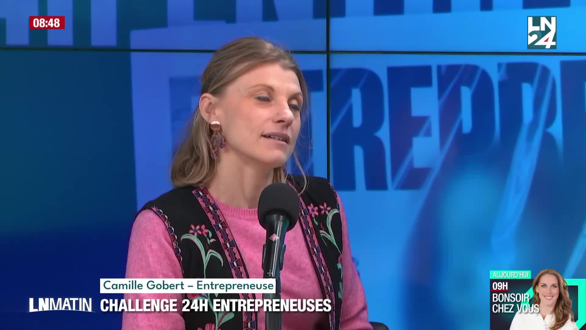 Nos invités nous présentent le projet 24h Entrepreneuses episode artwork