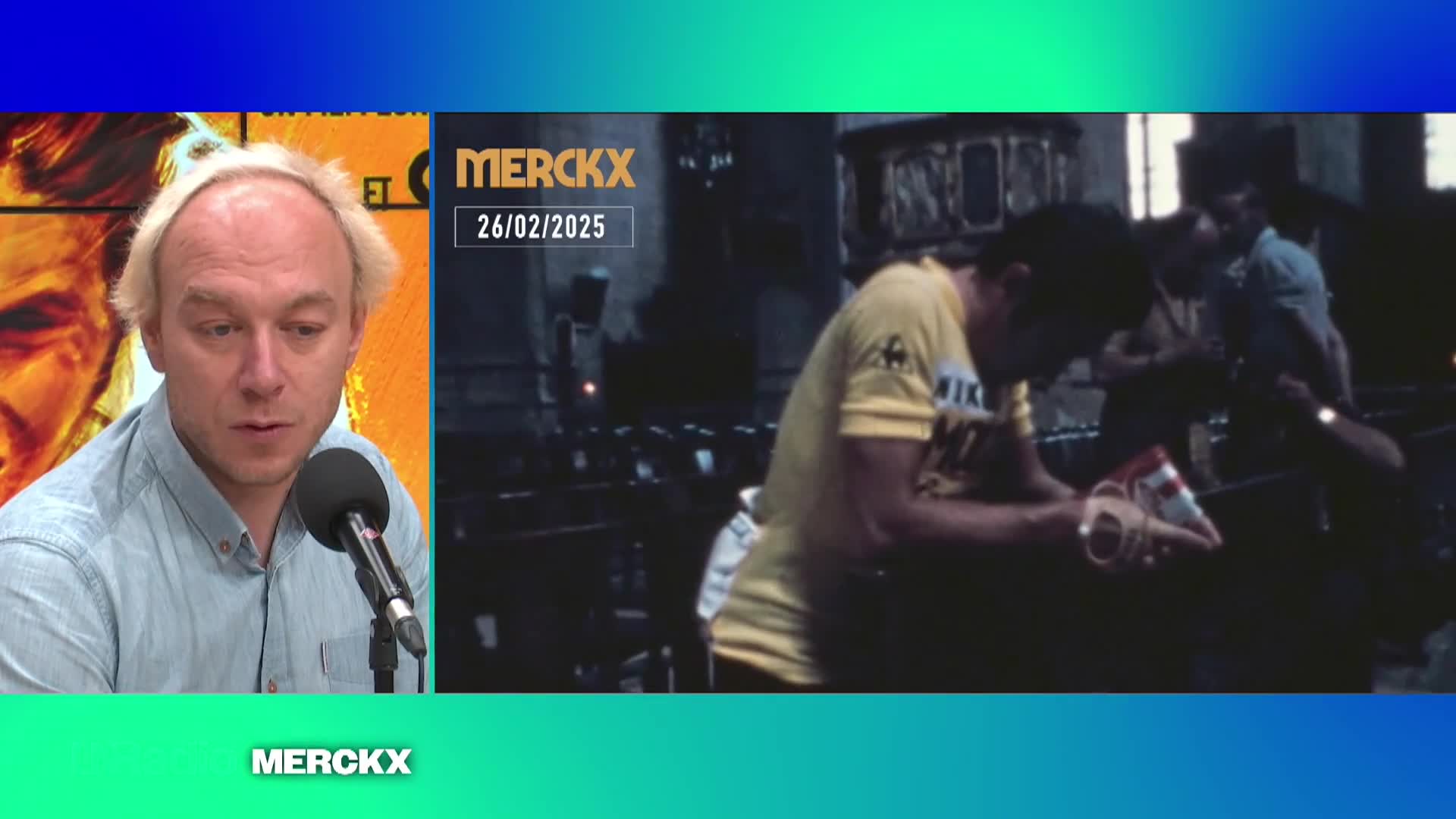 Boris Tilquin et Christophe Hermans nous parle de Merckx, le film documentaire episode artwork