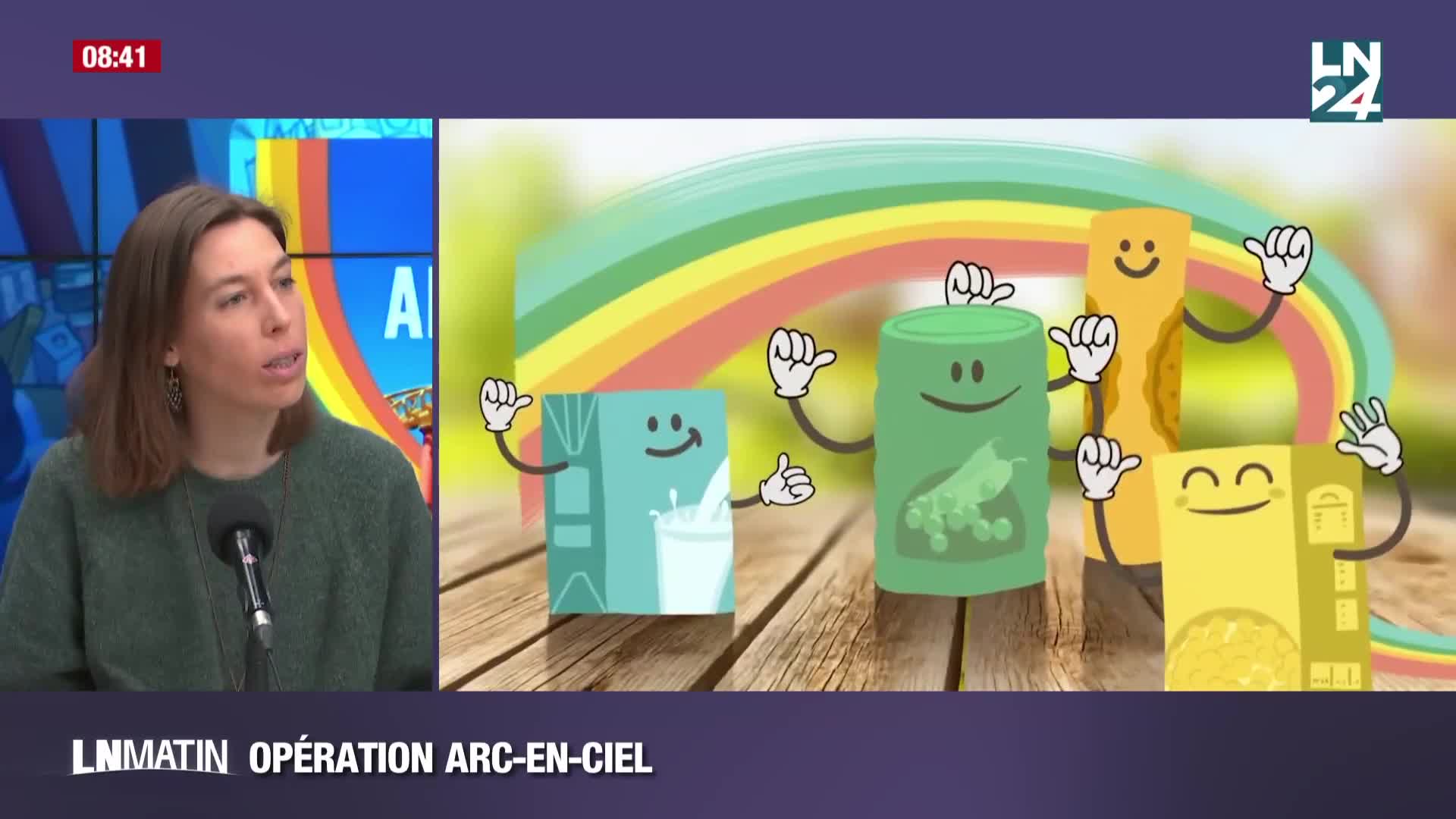 Notre invitée, Sophie Vanderheyden nous parle de l'opération Arc-En-Ciel episode artwork