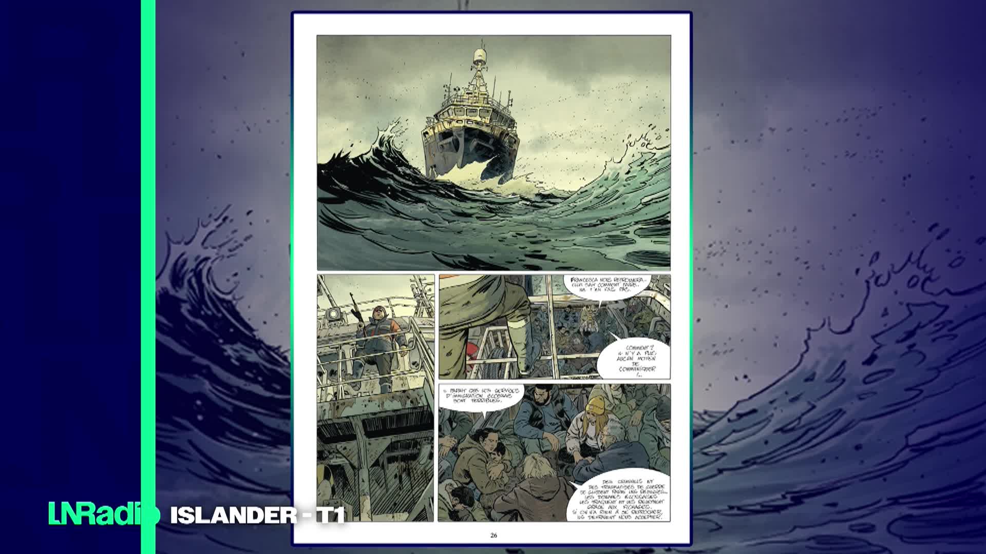 Caryl Ferey et Corentin Rouge nous présente Islander episode artwork