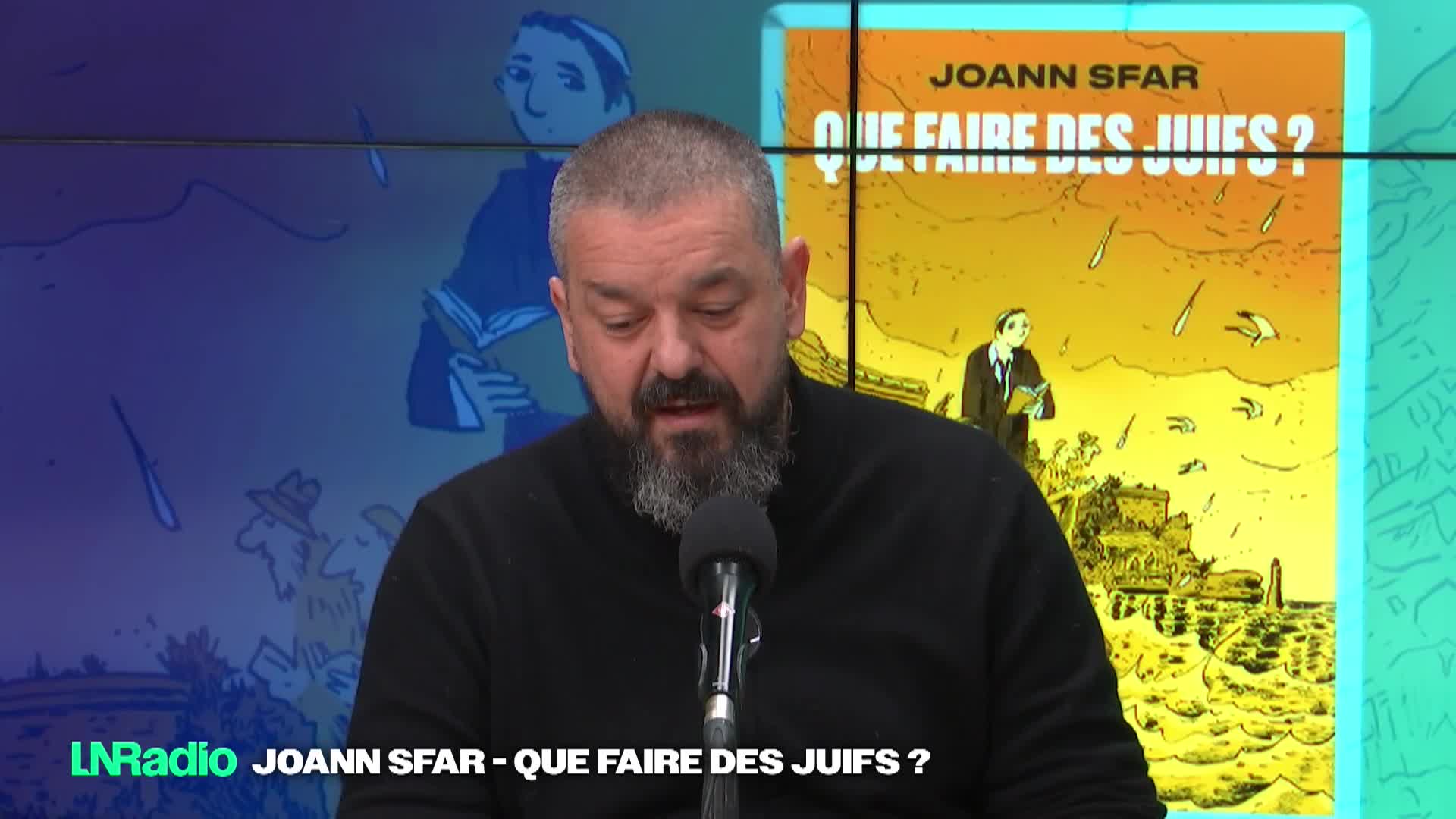 Joann Sfar nous présente son dernier ouvrage Que faire des juifs? episode artwork