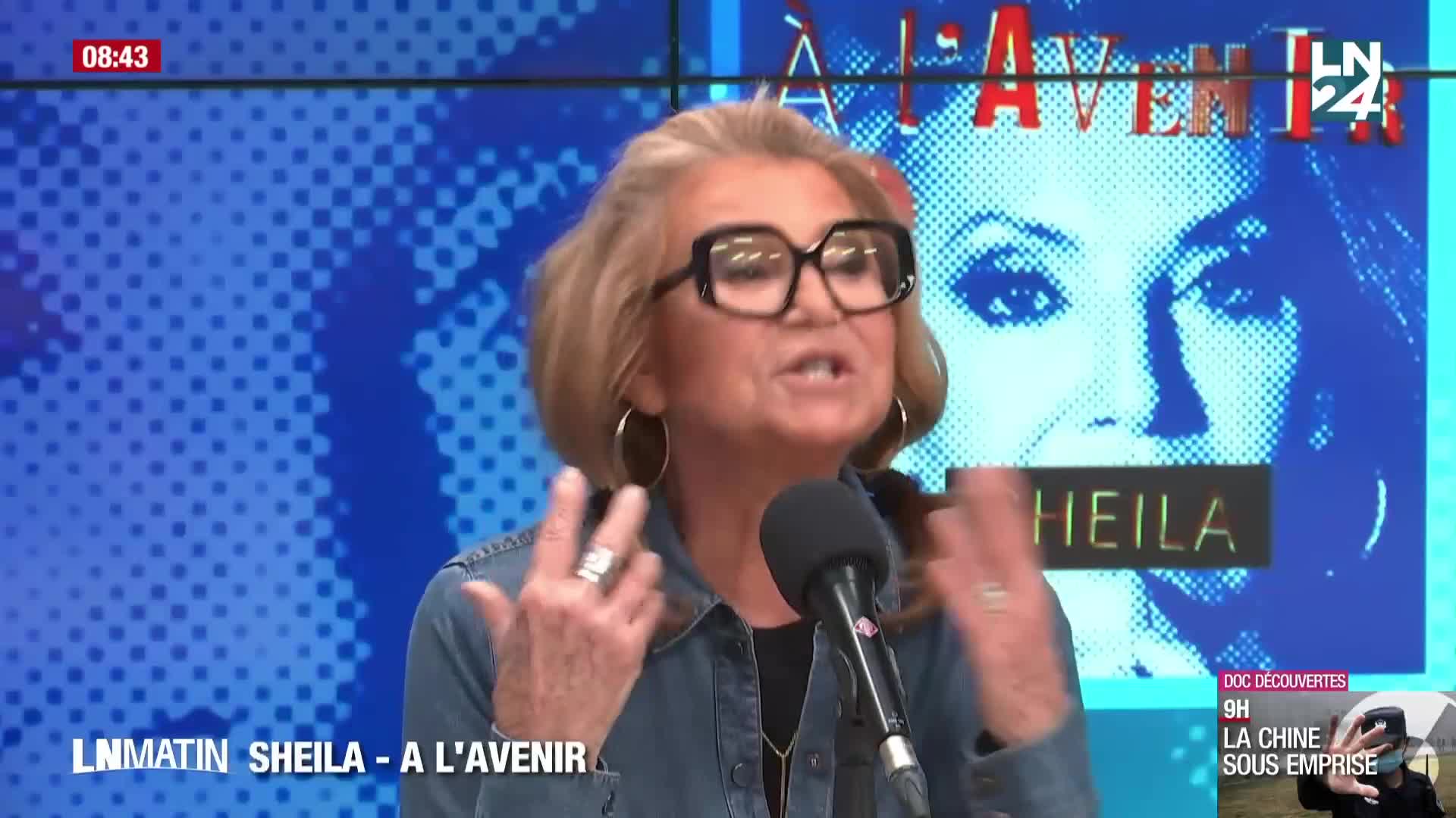 Sheila est de retour dans les bacs avec un 28ème album intitulé “A l’Avenir” episode artwork
