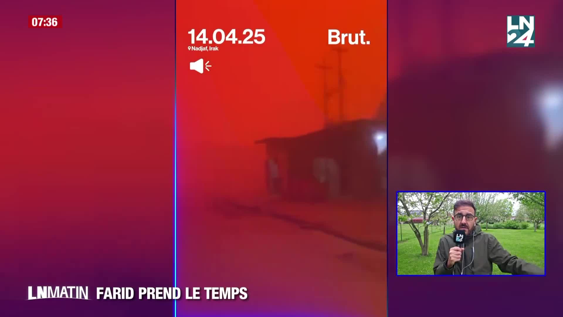 Farid prend le temps - Une impressionnante tempête de sable episode artwork
