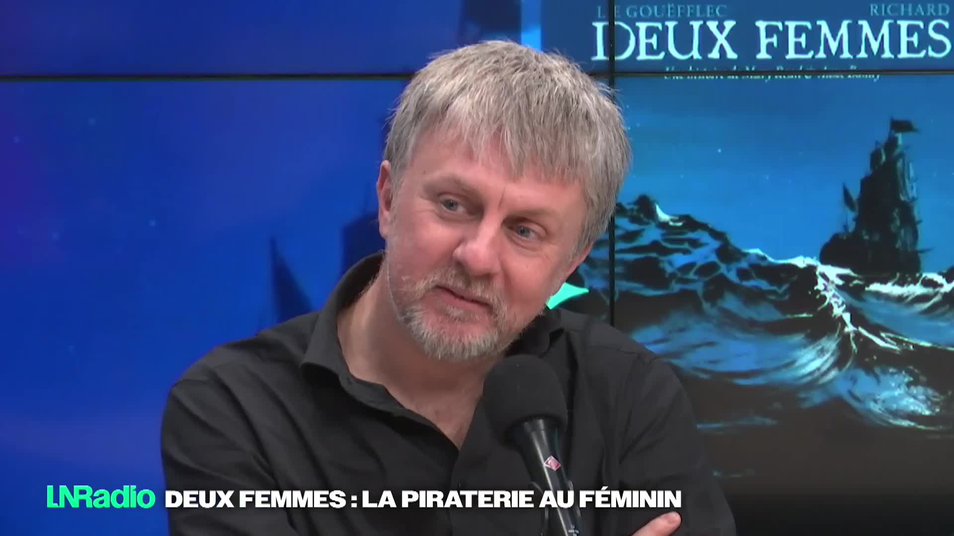 Arnaud Le Goefflec nous présente Deux Femmes son dernier roman graphique sur la Piraterie episode artwork