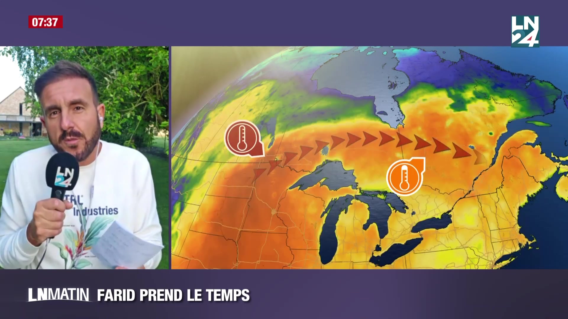 Farid prend le temps - Les fortes chaleurs au Canada episode artwork