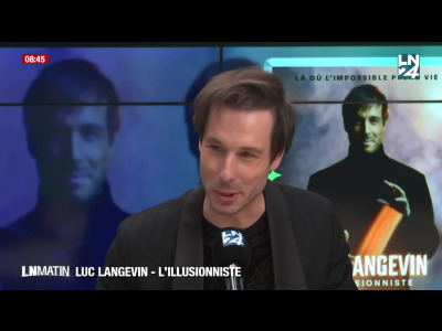 Notre invité, Luc Langevin, nous présente son spectacle L'Illusionniste episode artwork