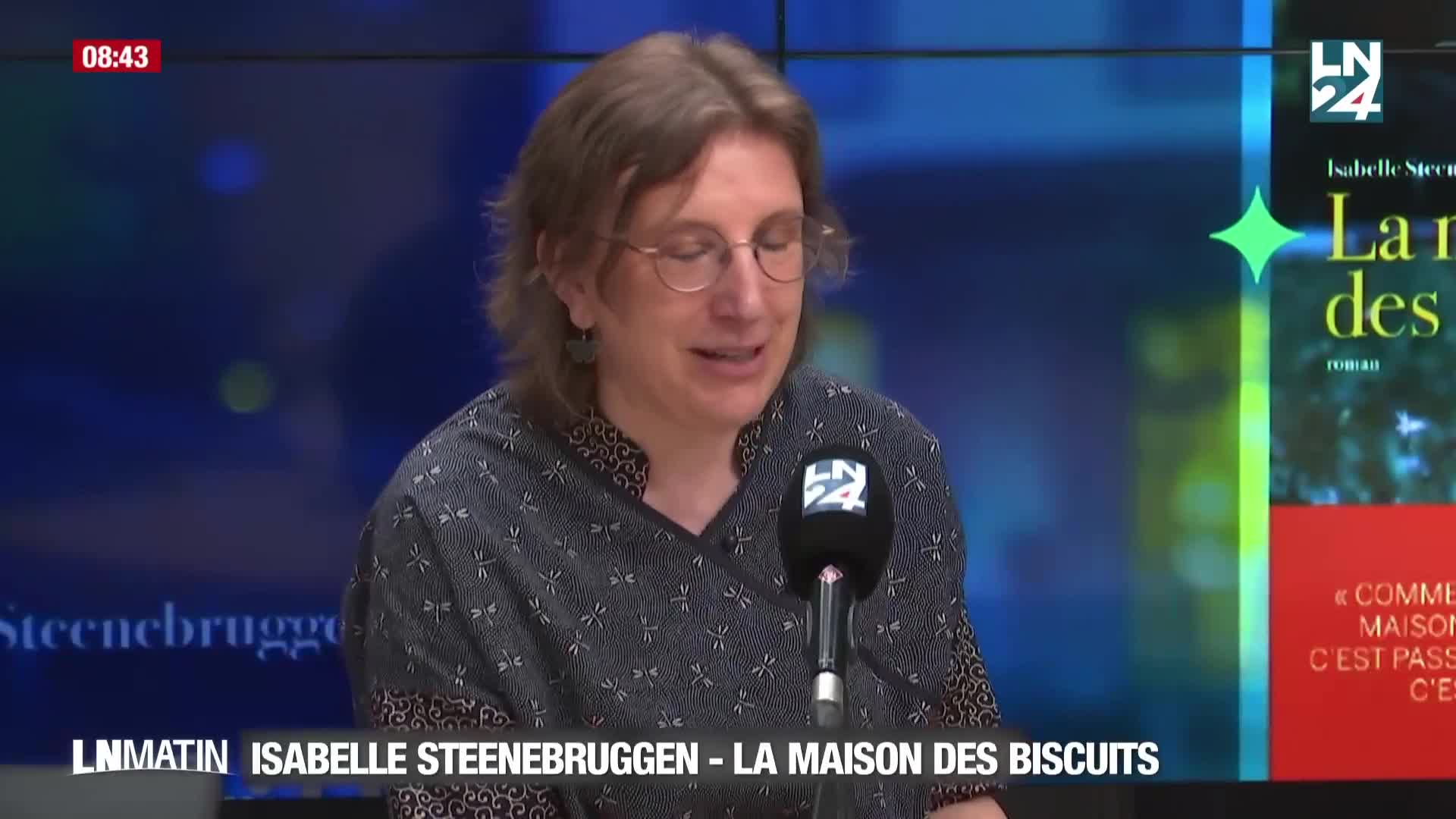 Notre invitée, Isabelle Steenbruggen, nous présente son roman La Maison des Biscuits episode artwork