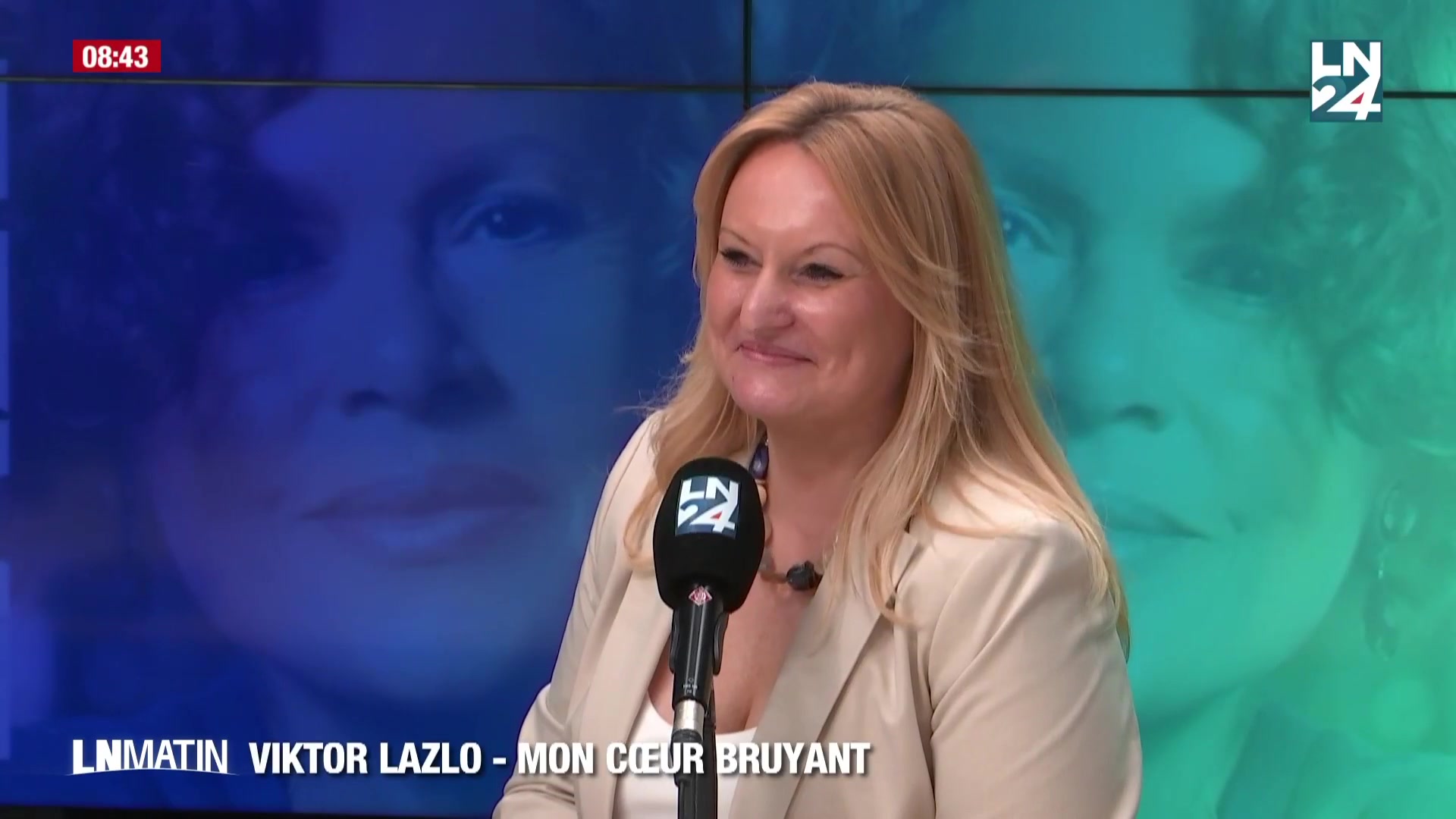 Notre invitée, Viktor Lazlo, nous présente son livre Mon Coeur Bruyant episode artwork