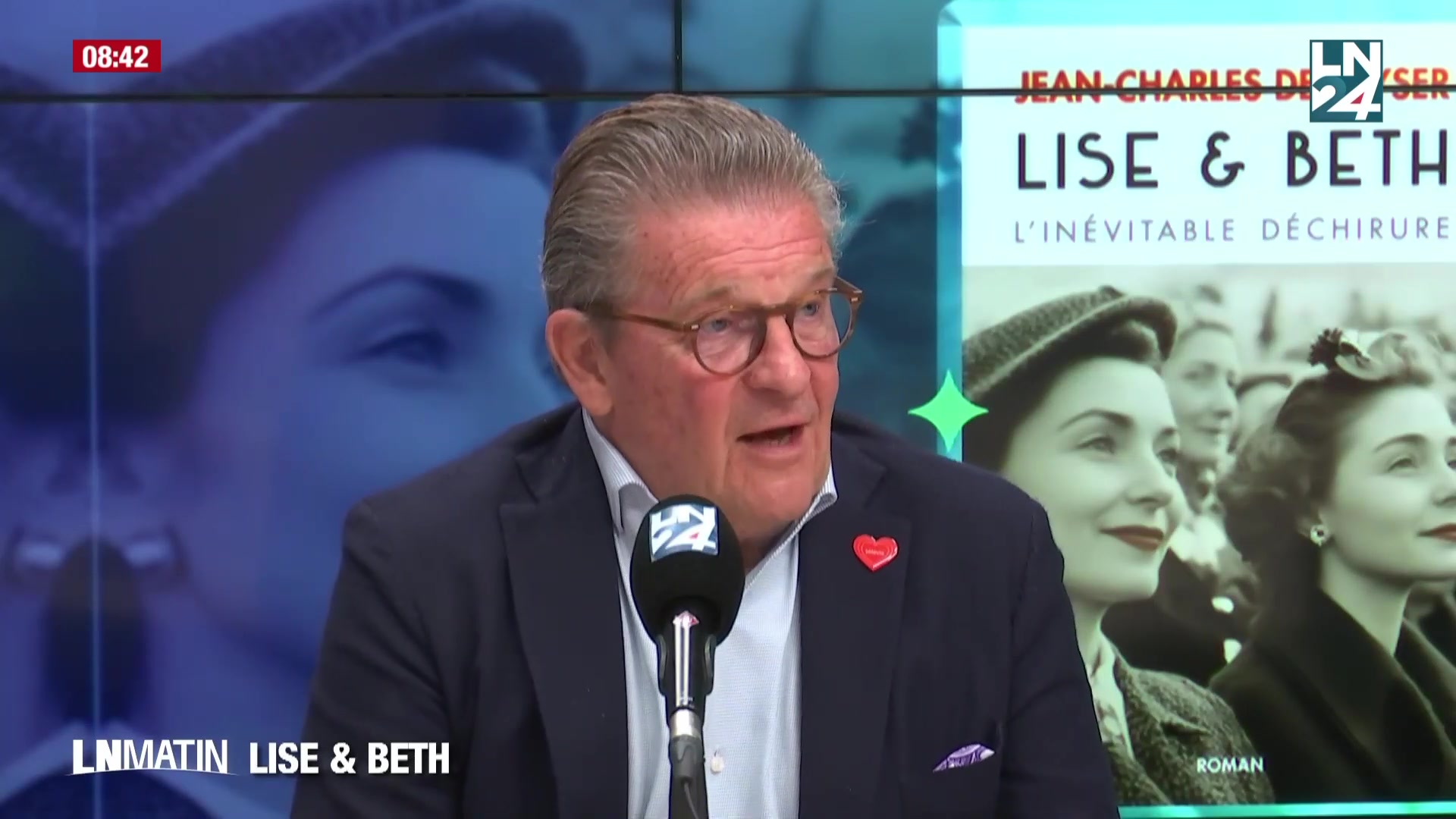 Jean Charles De Keyser nous présente son roman Lise et Beth episode artwork