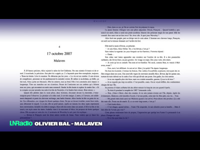 Olivier Bal vous entraine sur l'île de Malaven, frissons garantis episode artwork