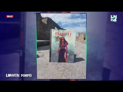 Fabienne Pigière nous présente la BD Pompei episode artwork
