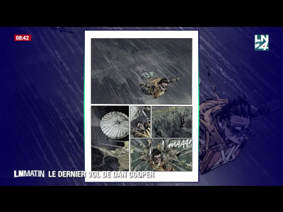 Jean-Luc Cornette nous présente sa BD “Le dernier vol de Dan Cooper” episode artwork