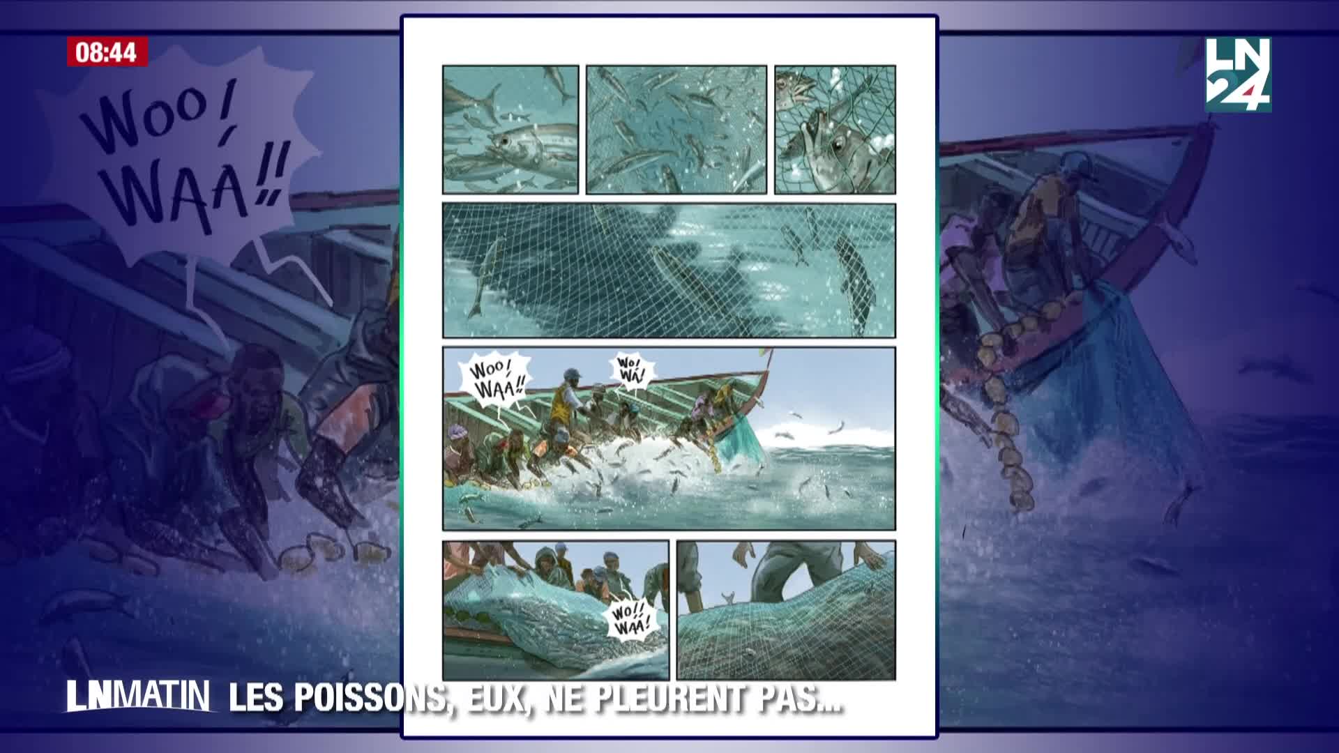 Jean-Denis Pendanx présente sa BD “Les poissons, eux, ne pleurent pas” episode artwork