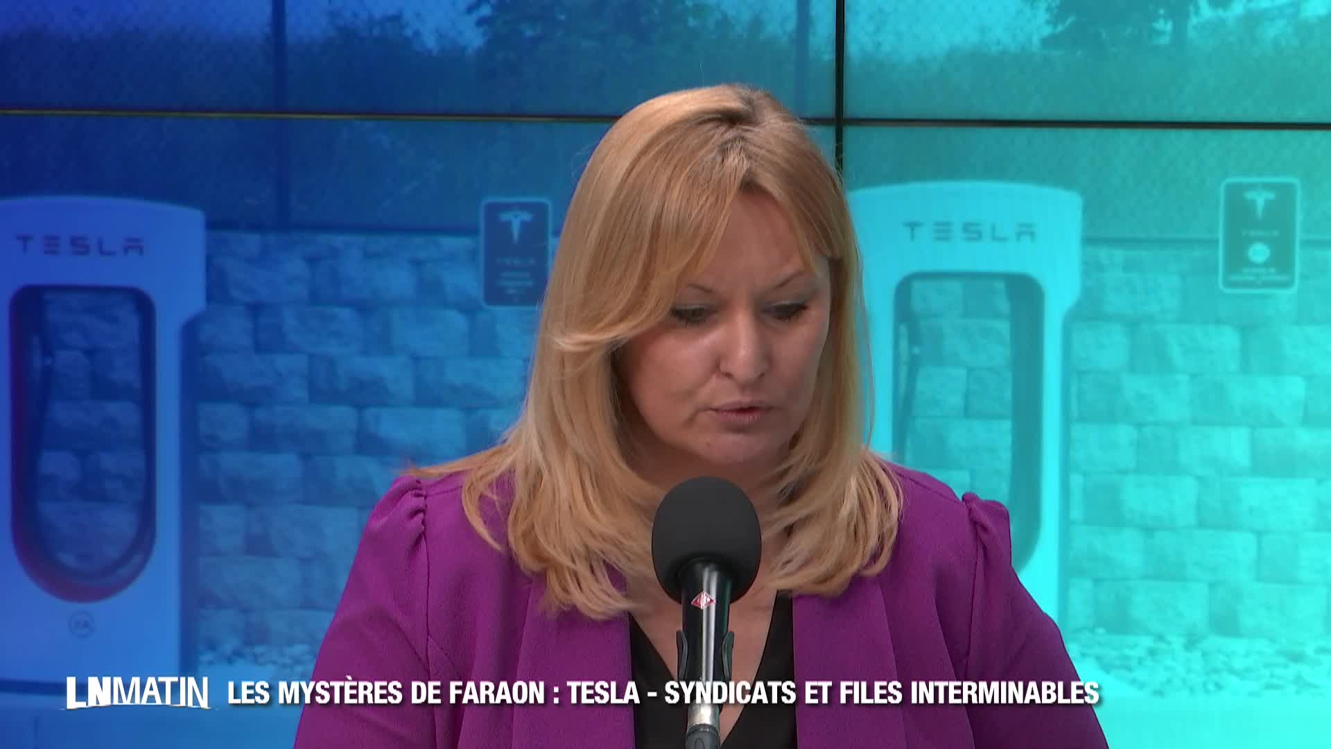 Les mystères de Faraon - La guerre est déclarée entre les syndicats suédois et Tesla episode artwork