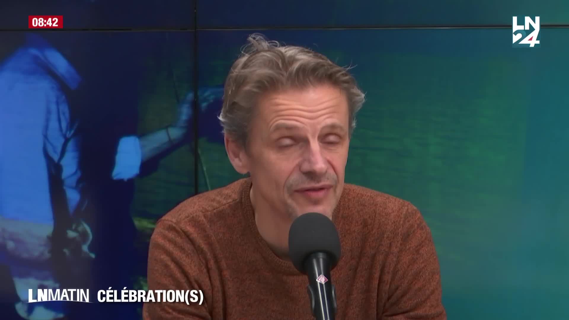Notre invité, Etienne Van Der Belen, nous présente son spectacle Célébration(s) episode artwork